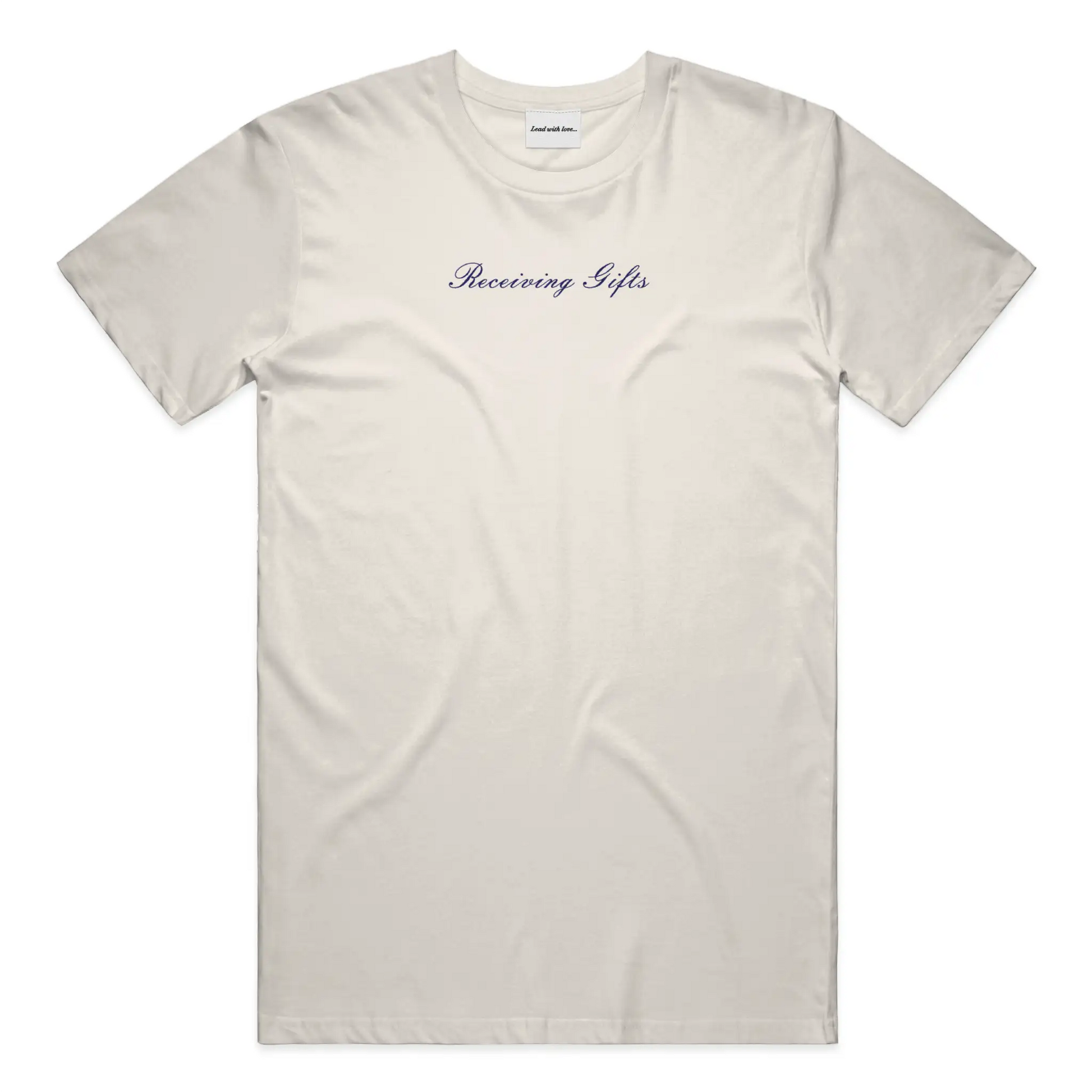 Receiving Gifts – Embroidered Tee