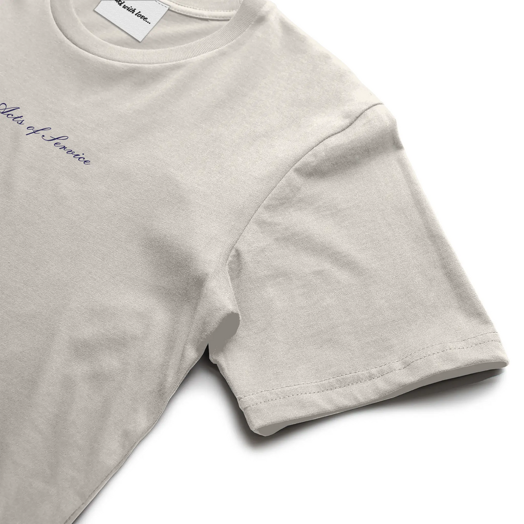 Acts of Service – Embroidered Tee