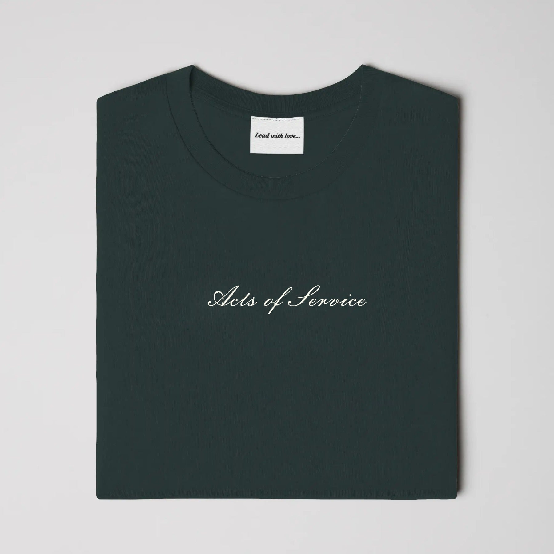 "Acts of Service" – Embroidered Tee