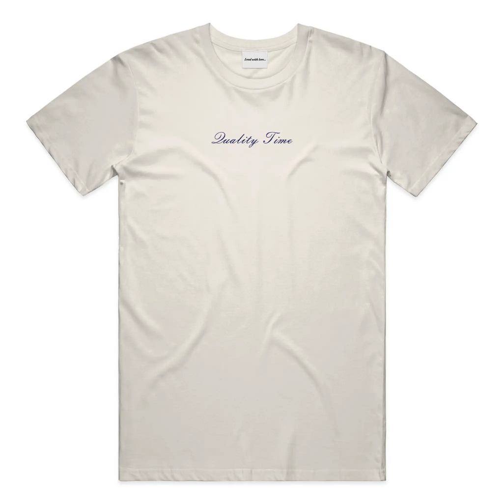 Quality Time – Embroidered Tee