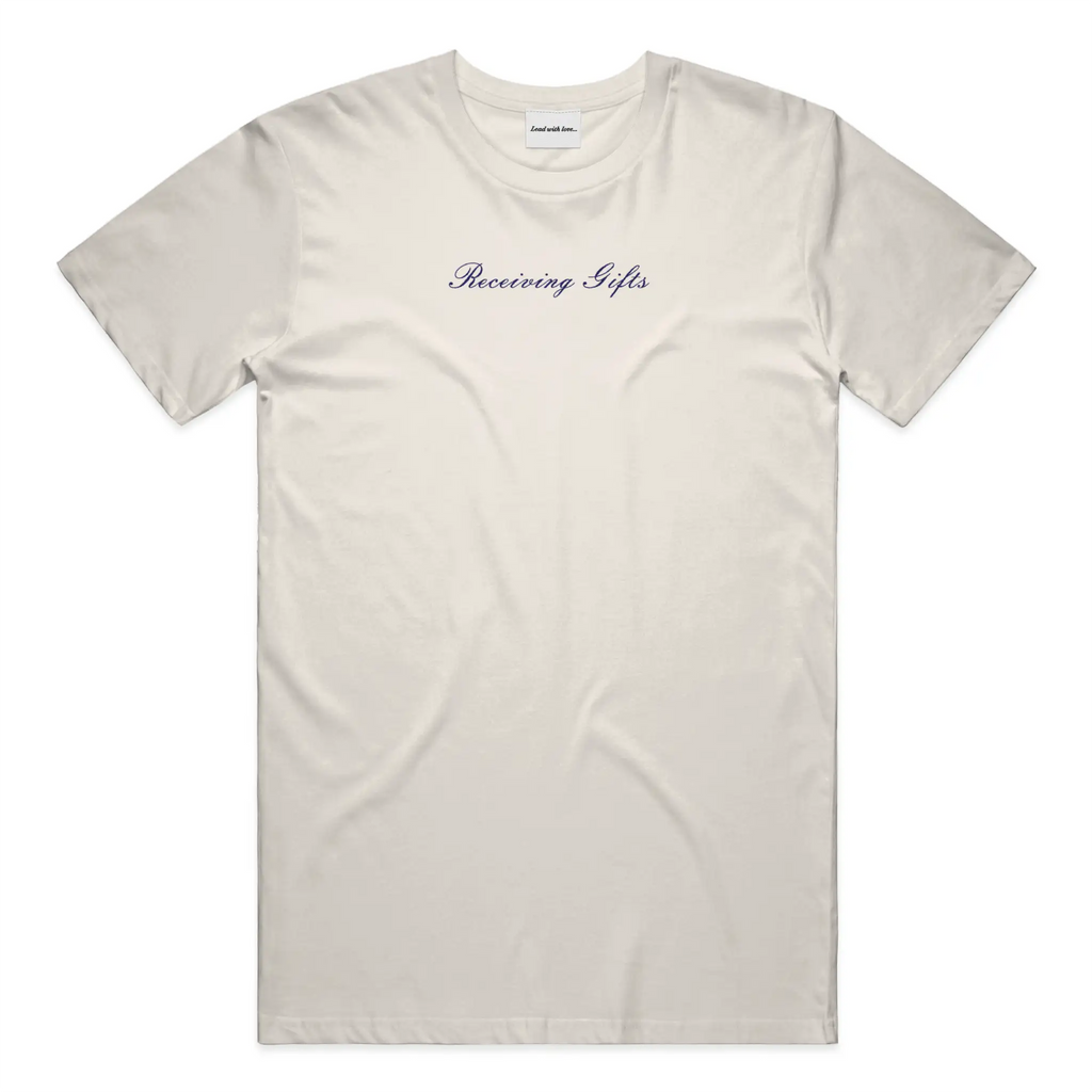 Receiving Gifts – Embroidered Tee