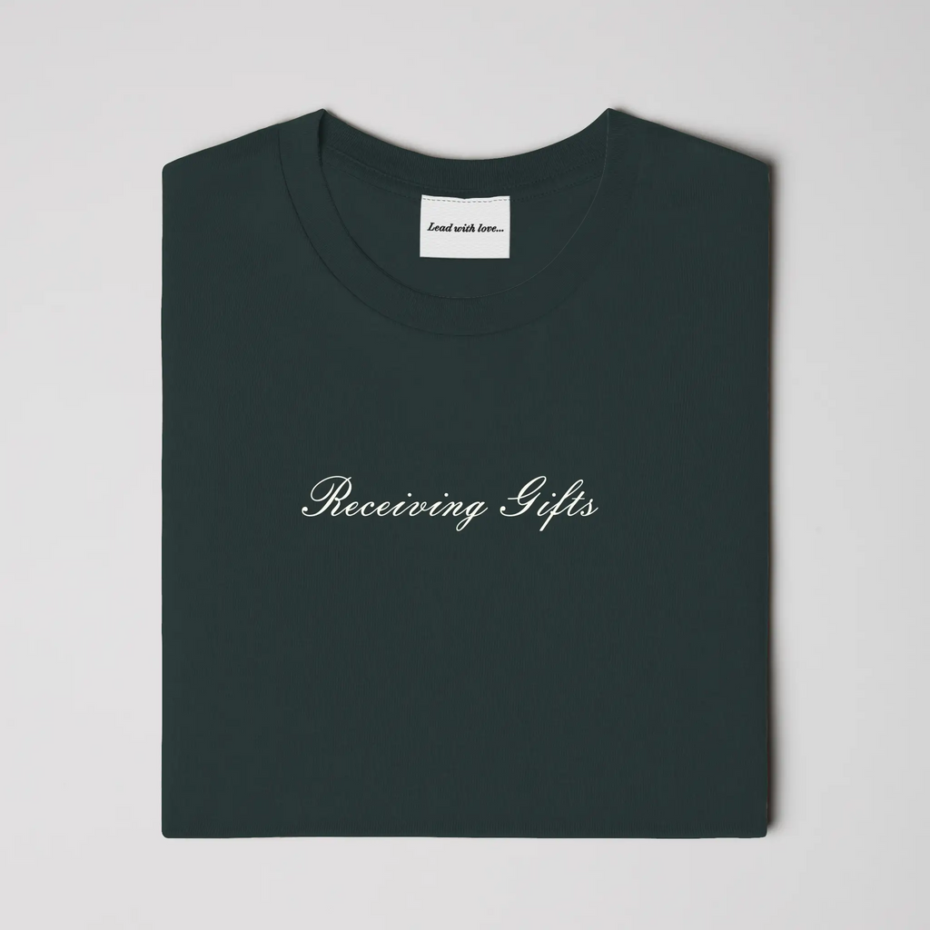 "Receiving Gifts" – Embroidered Tee