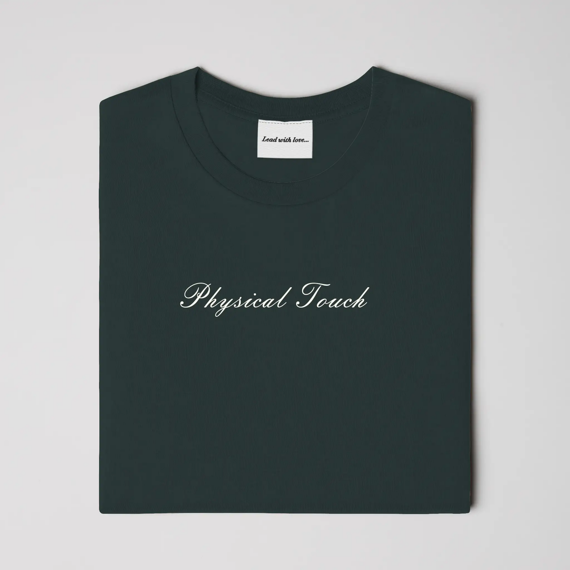"Physical Touch" – Embroidered Tee