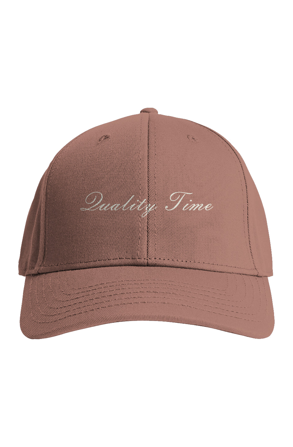 "Quality Time" – Embroidered Cap