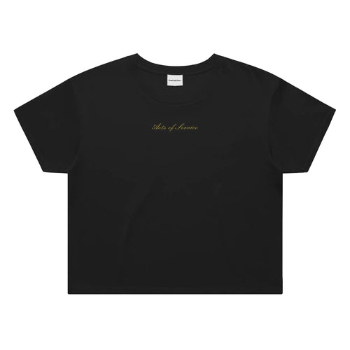 &amp;quot;Acts of Service&amp;quot; – Classic Crop Embroidered Tee