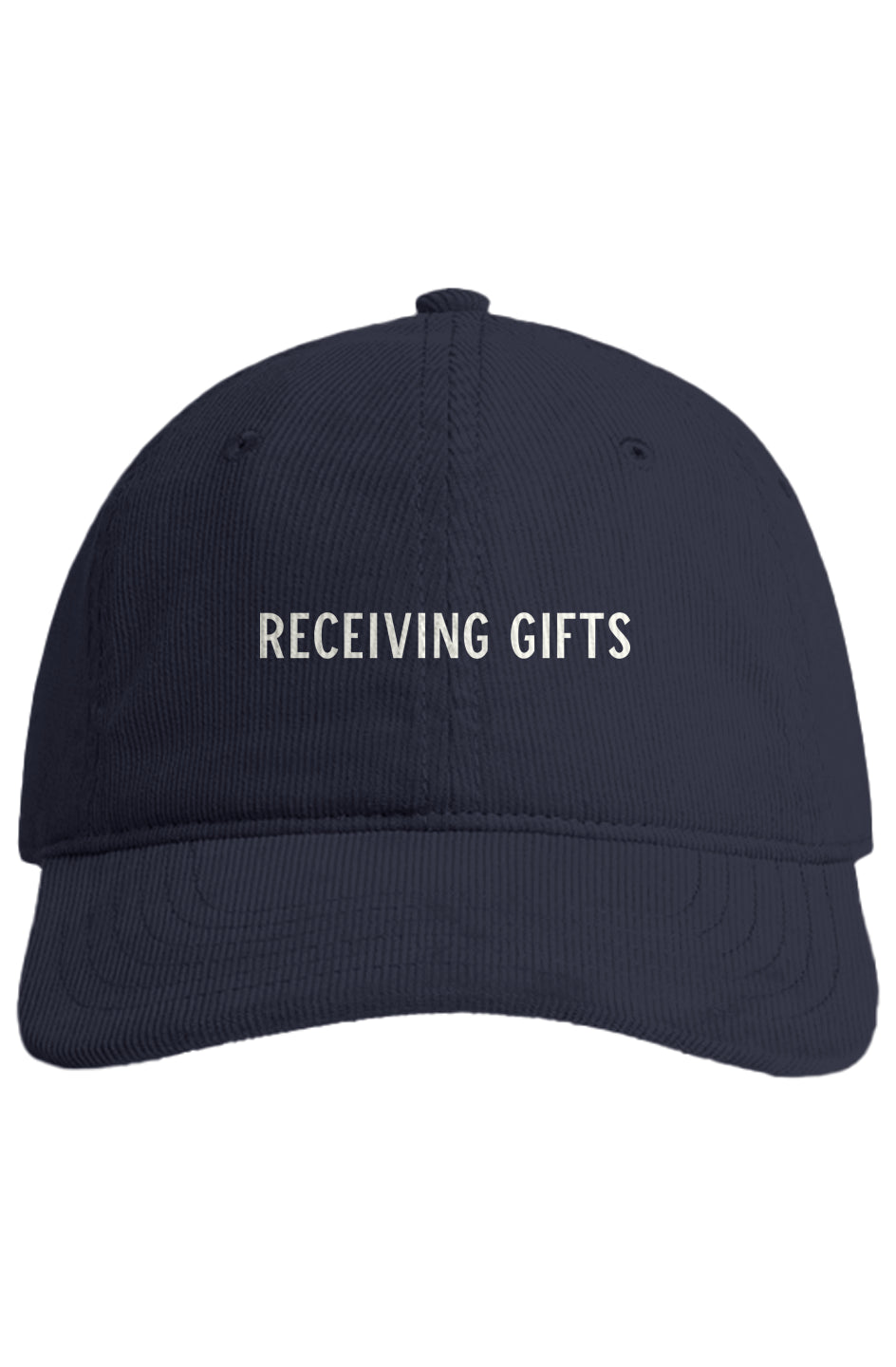 "Receiving Gifts" – Embroidered Cord Cap