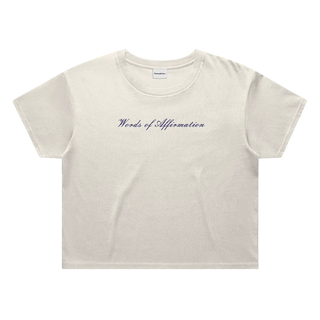 Womens Classic Crop Tee