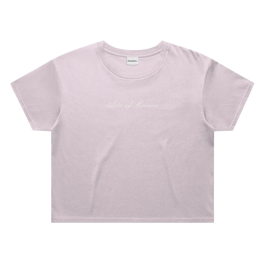 &amp;quot;Acts of Service&amp;quot;– Classic Crop Tee