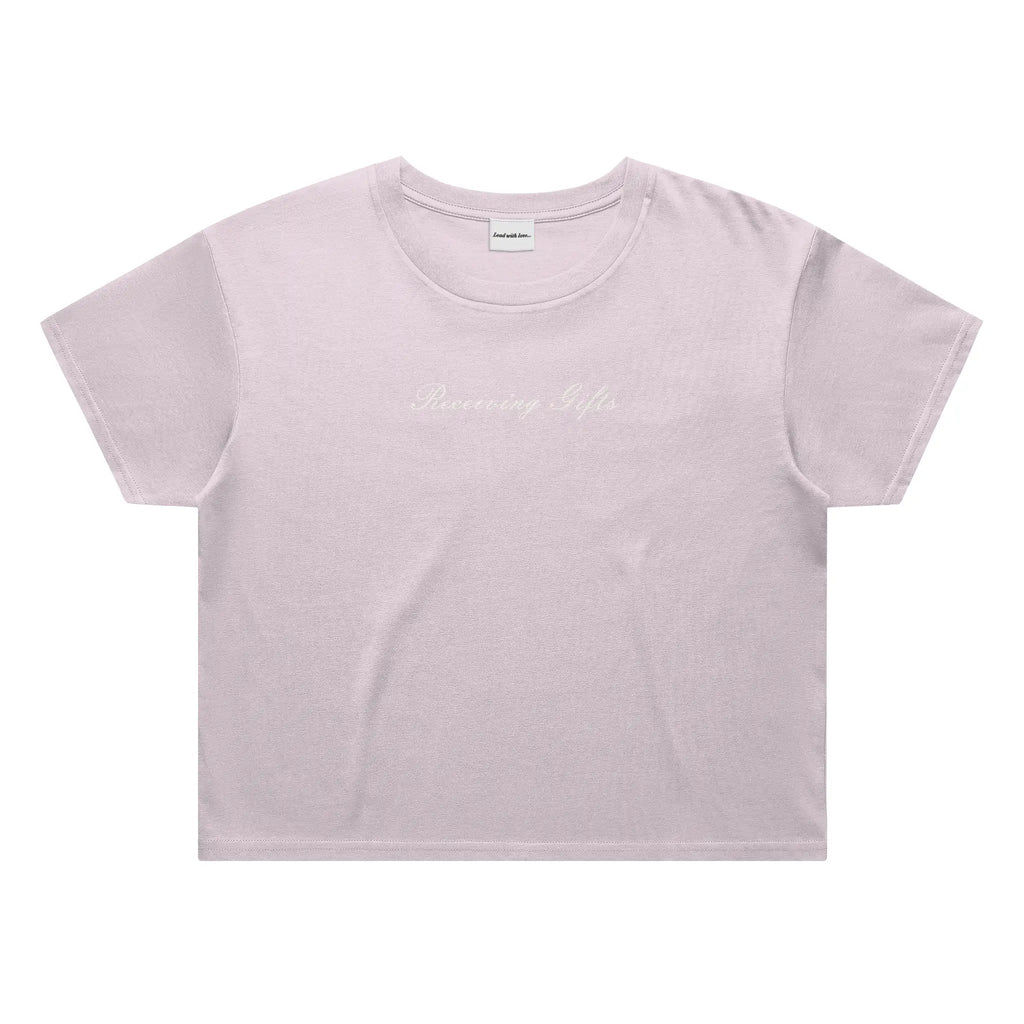 &amp;quot;Receiving Gifts&amp;quot; – Classic Crop Tee