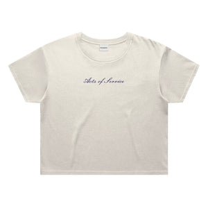 &amp;quot;Acts of Service&amp;quot;– Classic Crop Tee