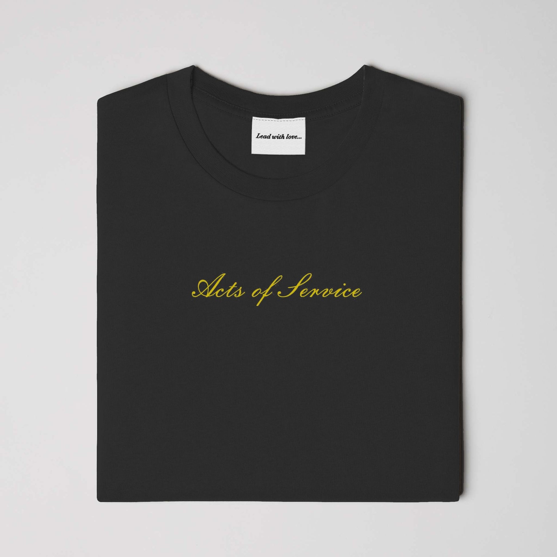 "Acts of Service" – Embroidered Tee