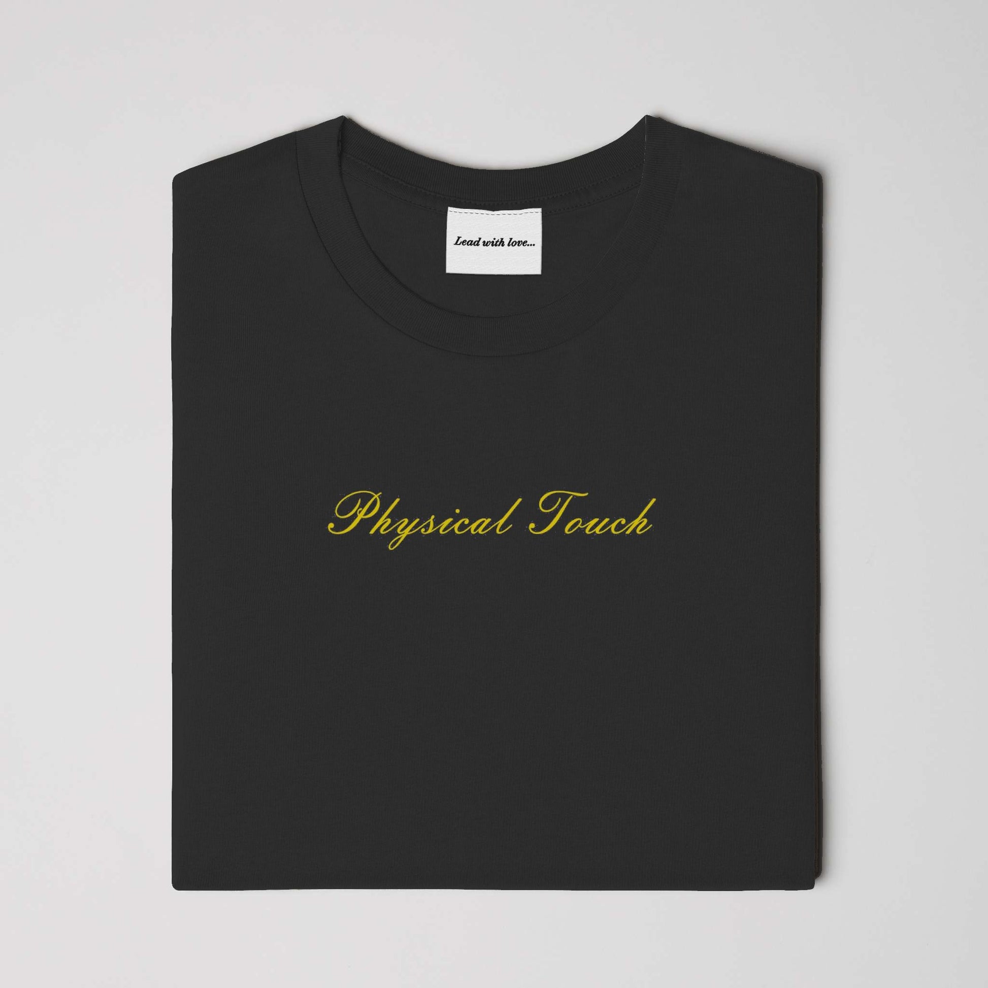 "Physical Touch" – Embroidered Tee