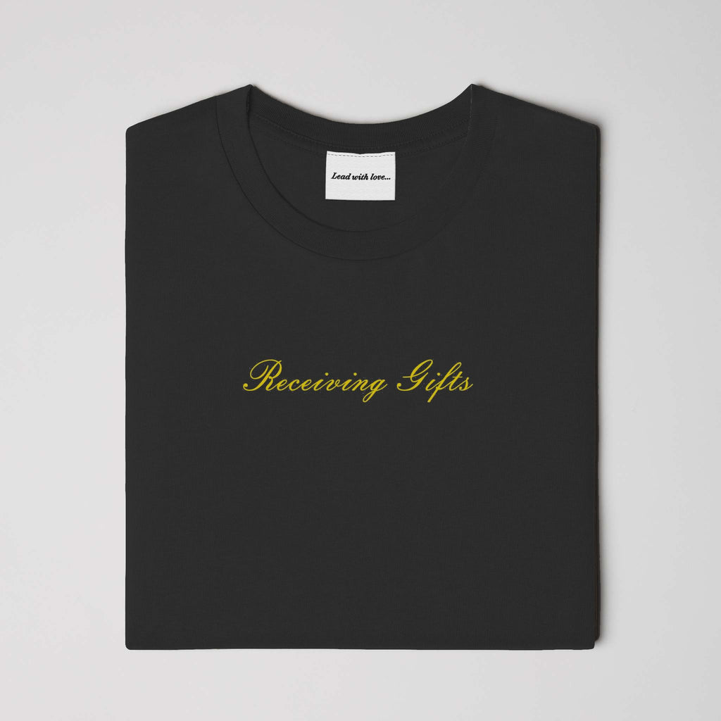 "Receiving Gifts" – Embroidered Tee
