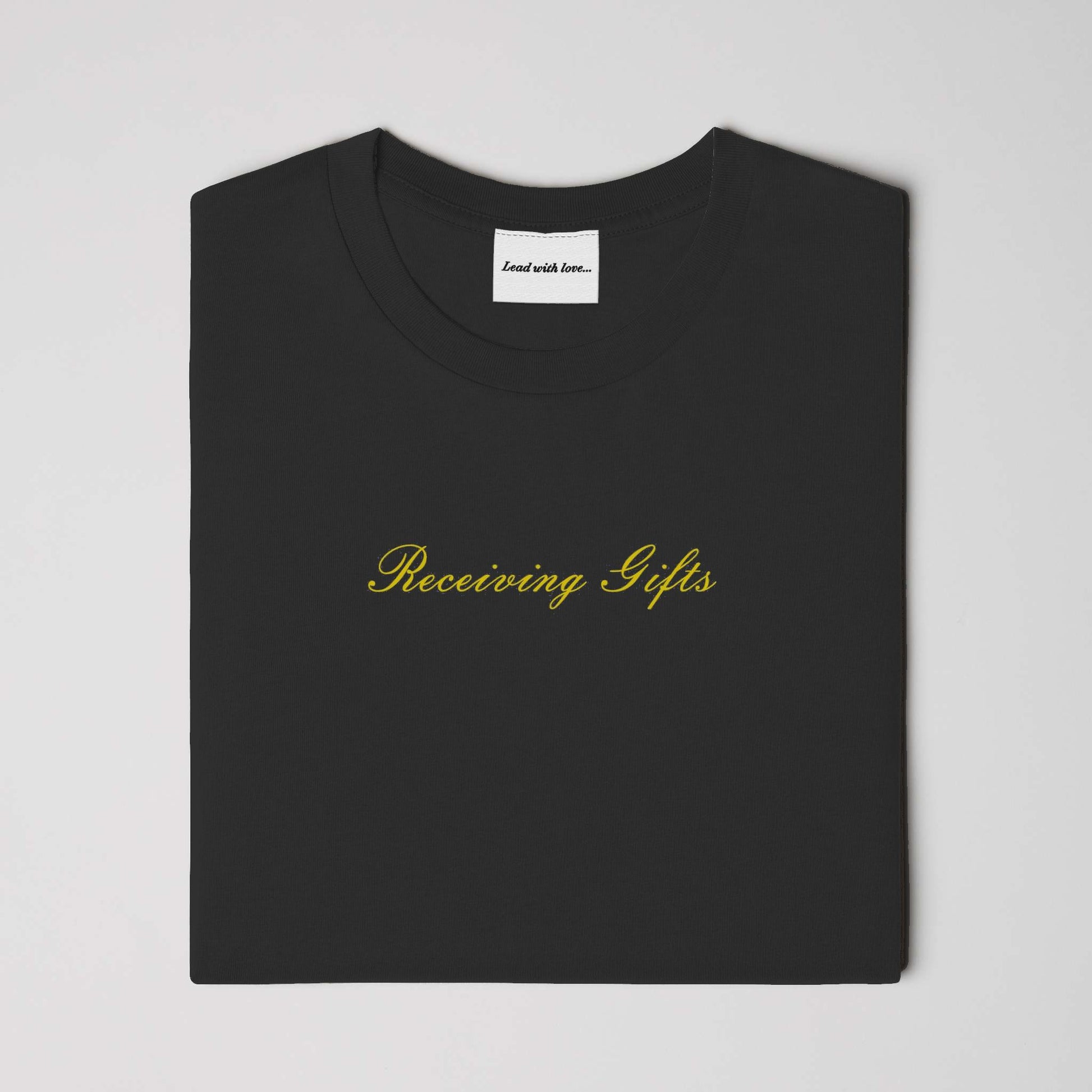 "Receiving Gifts" – Embroidered Tee