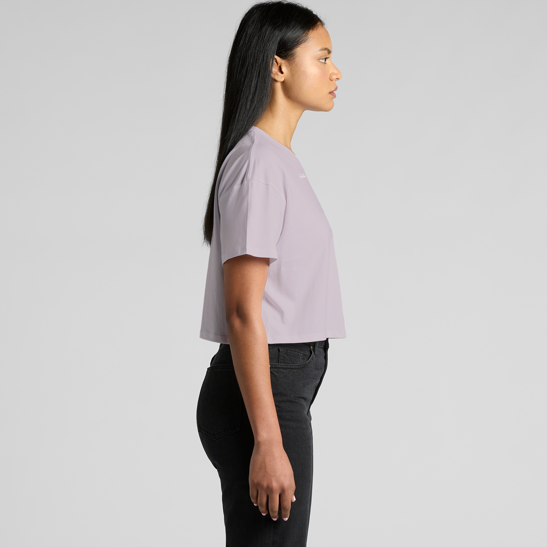 "Words of Affirmation" - Classic Crop Embroidered