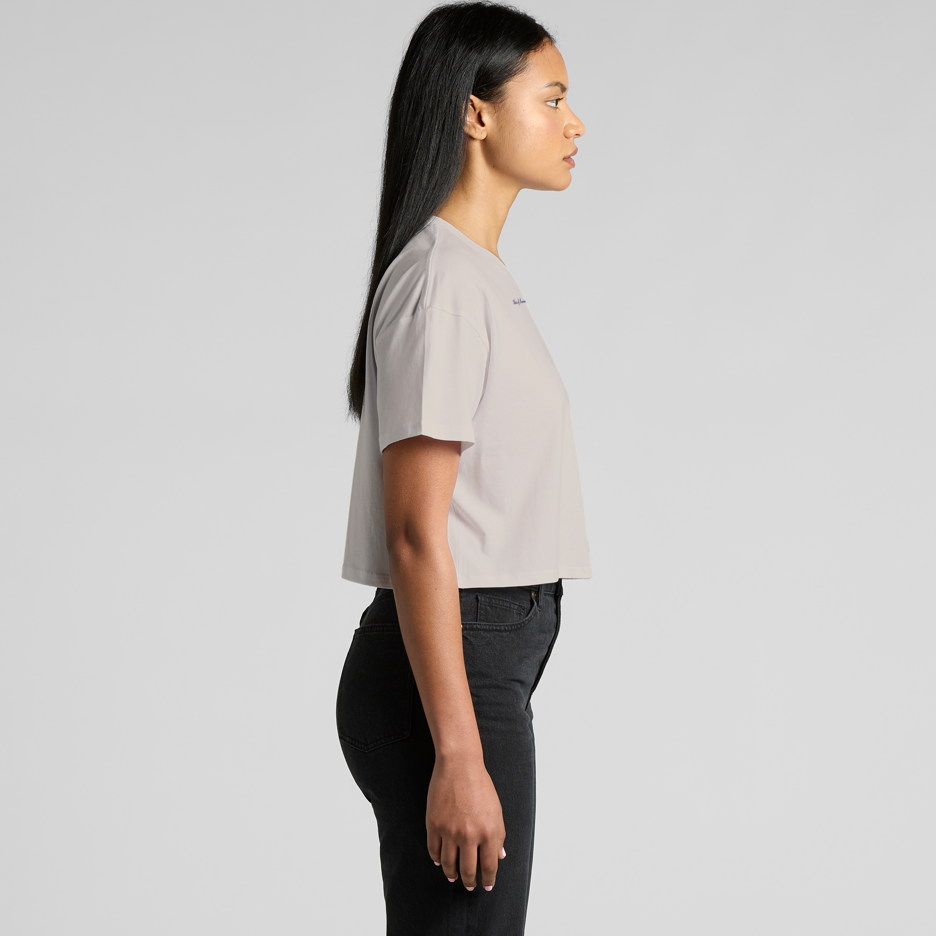 "Acts of Service"– Classic Crop Embroidered Tee